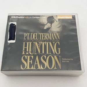 Hunting Season PT Deutermann Audiobook CD Unabridged Dick Hill 15 Discs Suspense